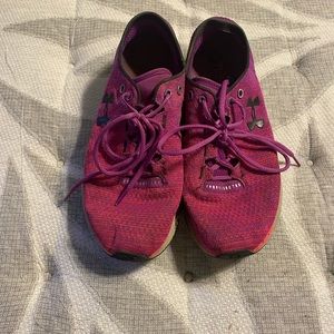 Pink Under Armour Running Shoes